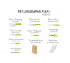 Vicenza Pisau Set V920K Hijau